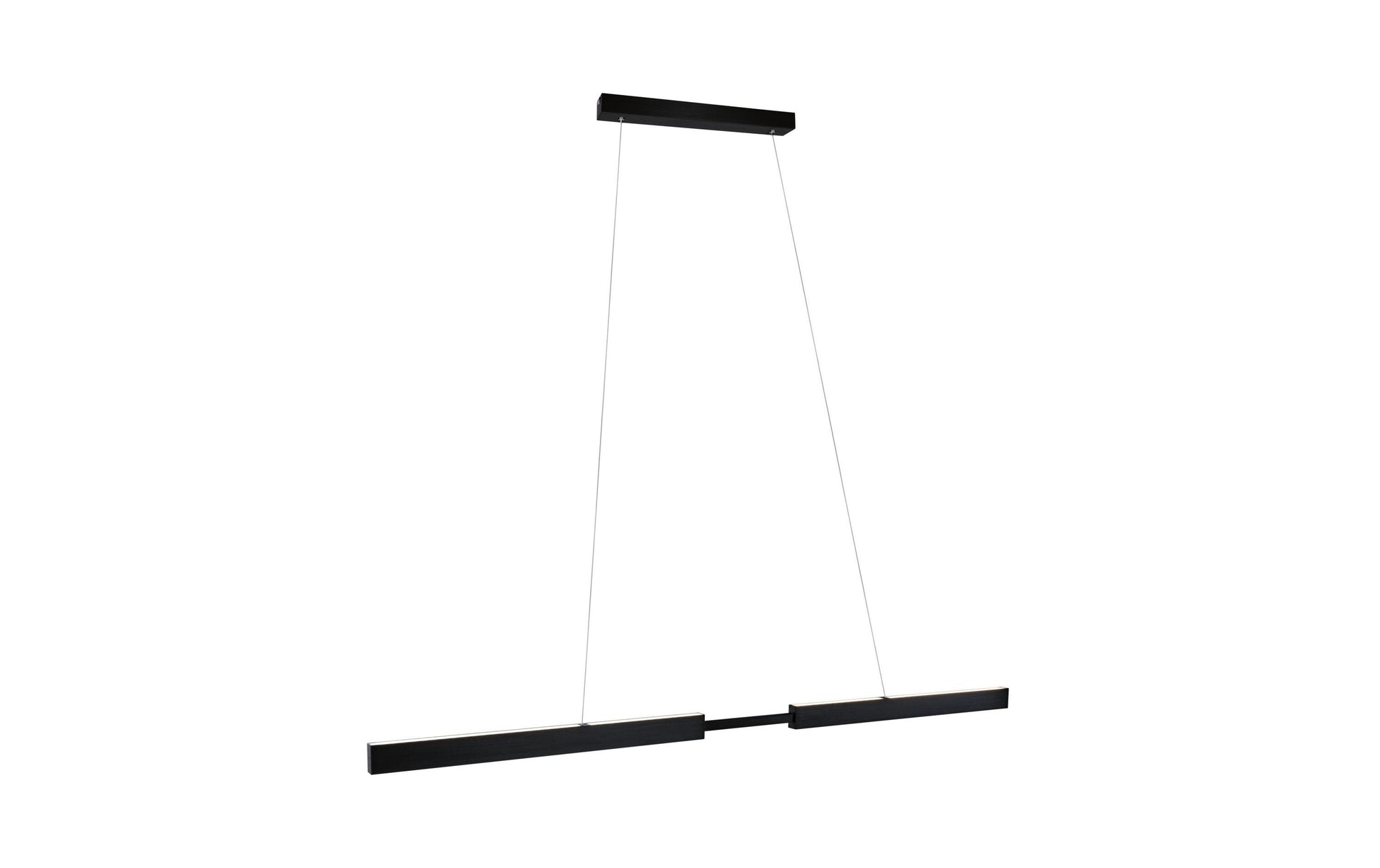 Paulmann Pendelleuchte Aptare – 180 × 5 × 150 cm, 4100 lm, 16,5 W, 2700 K, dimmbar, schwarz