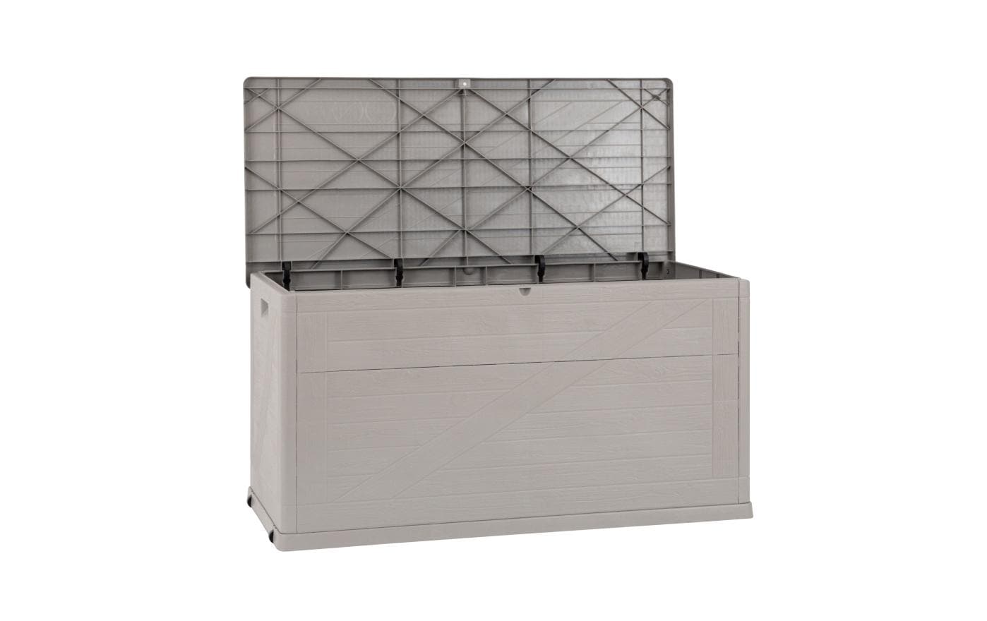 Toomax Aufbewahrungsbox 420 l (mit Deckel) – Polypropylen – Grau – 630 × 1200 × 560 mm