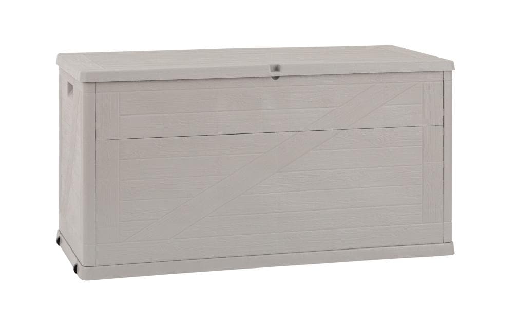 Toomax Aufbewahrungsbox 420 l (mit Deckel) – Polypropylen – Grau – 630 × 1200 × 560 mm