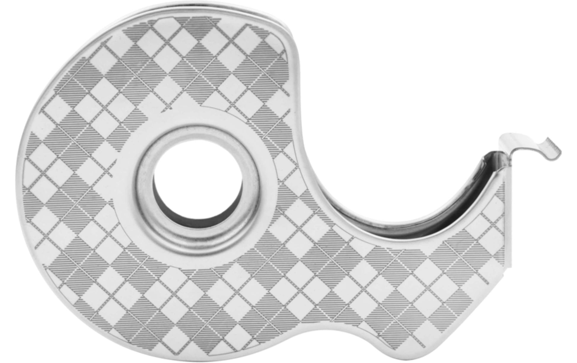Scotch Handabroller – für Rollenbreite bis 19 mm, für Bandlänge bis 13,9 m, Metall, Silber, inkl. 4 Rollen