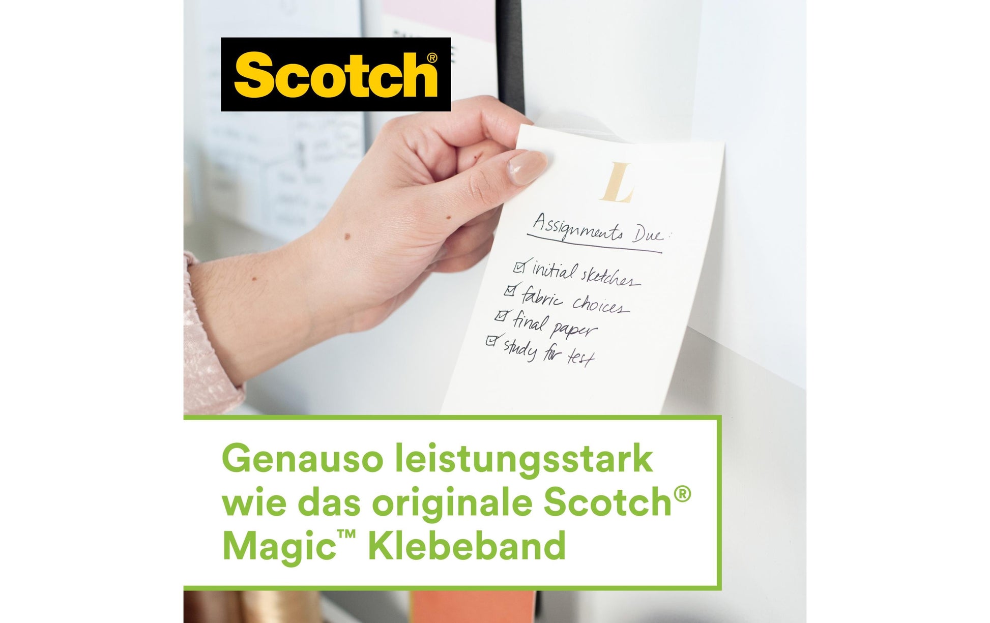 Scotch Handabroller – für Rollenbreite bis 19 mm, für Bandlänge bis 13,9 m, Metall, Silber, inkl. 4 Rollen