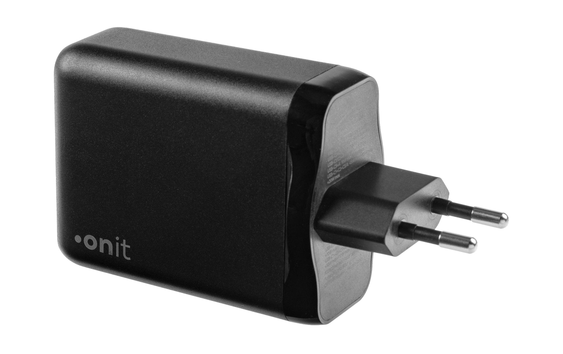 ONIT Wandladegerät – 4× USB (1× USB-C 35W), GaN
