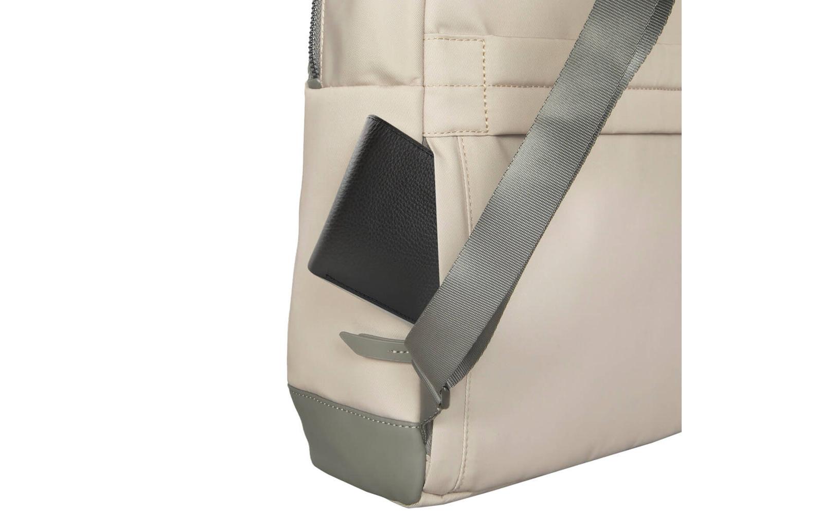 Targus Avila Notebook-Rucksack bis 16" – auf Trolley aufsteckbar, wasserfest – Eiche