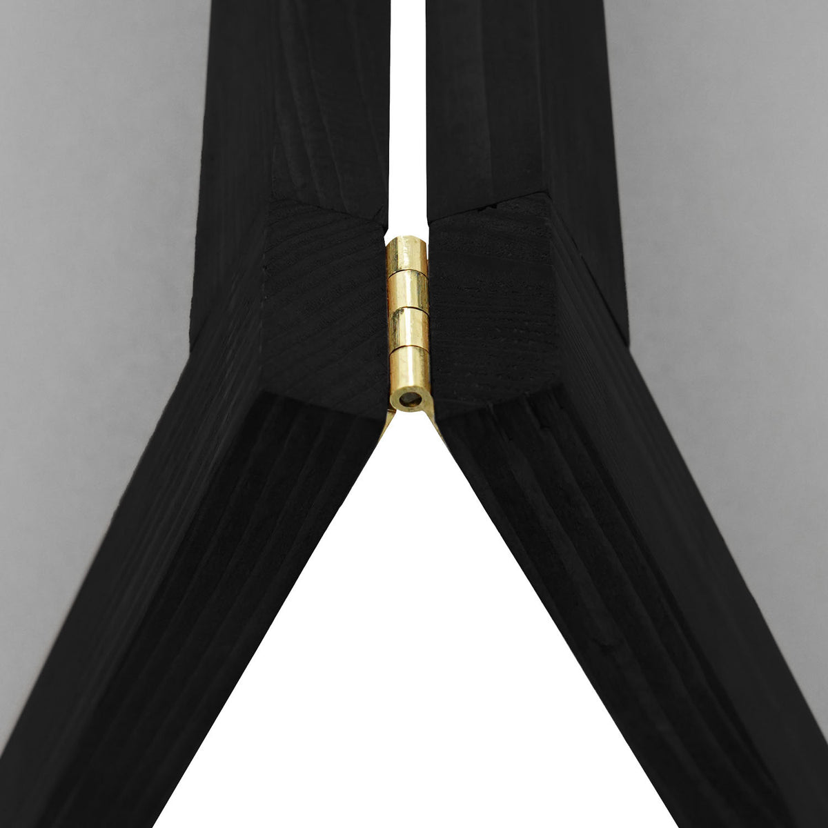 Europel Kundenstopper – 660 × 1'040 mm – Kieferholzrahmen, Melamin, schwarz – doppelseitig, für Kreidemarker