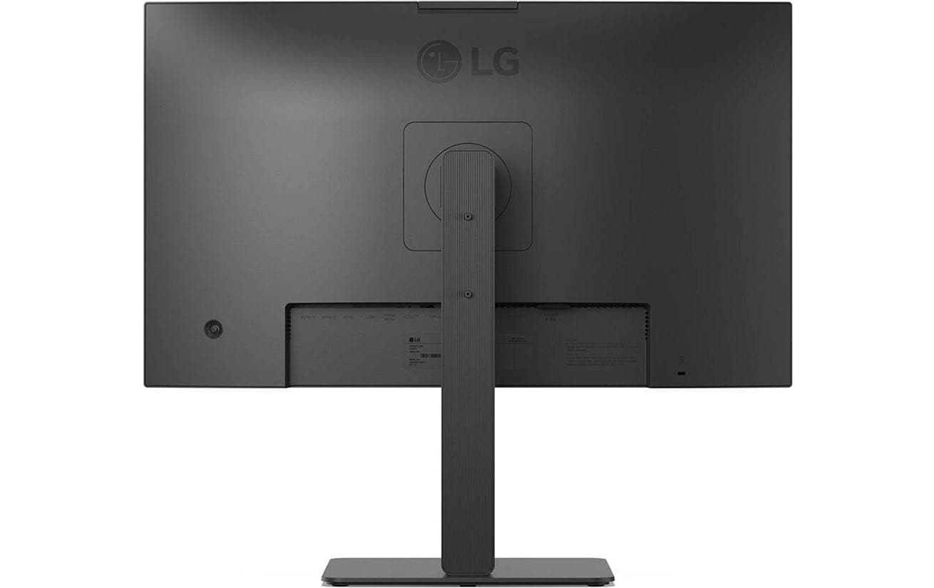 LG 27BA850-B – Monitor, 27", IPS, 100 Hz, 250 cd/m², Webcam, USB-C, KVM, VESA 100 × 100, Schwarz