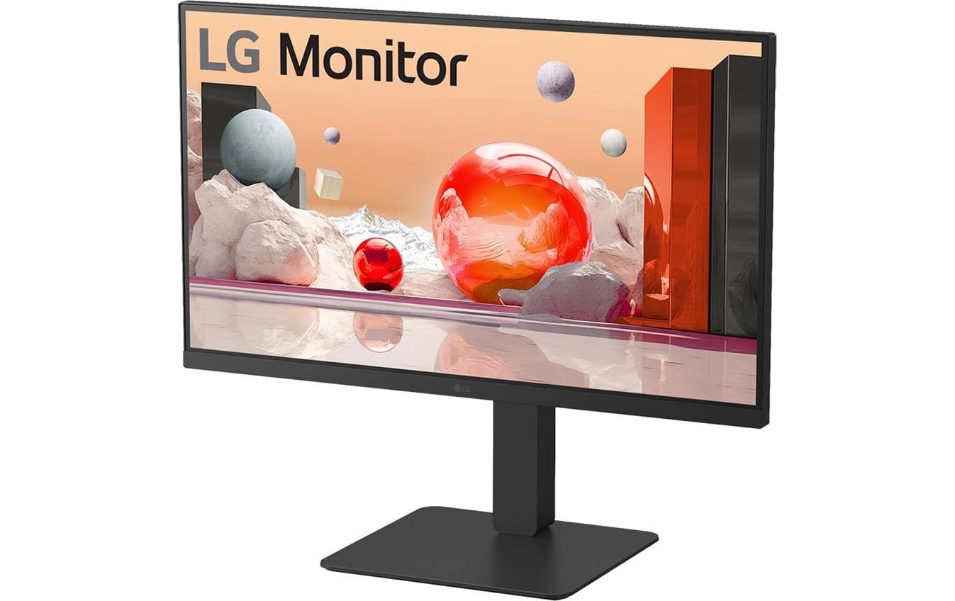 LG 27BA850-B – Monitor, 27", IPS, 100 Hz, 250 cd/m², Webcam, USB-C, KVM, VESA 100 × 100, Schwarz