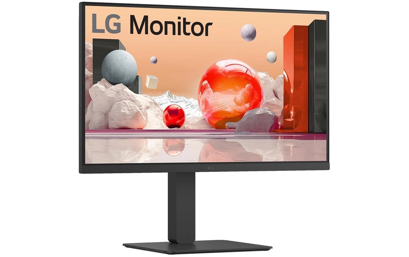 LG 27BA850-B – Monitor, 27", IPS, 100 Hz, 250 cd/m², Webcam, USB-C, KVM, VESA 100 × 100, Schwarz