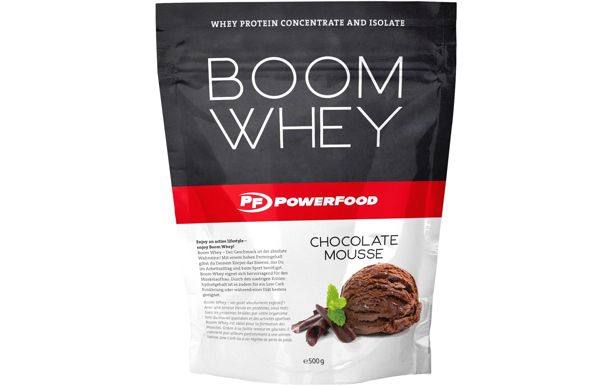 PowerFood Whey Protein Schokolade – 500 g