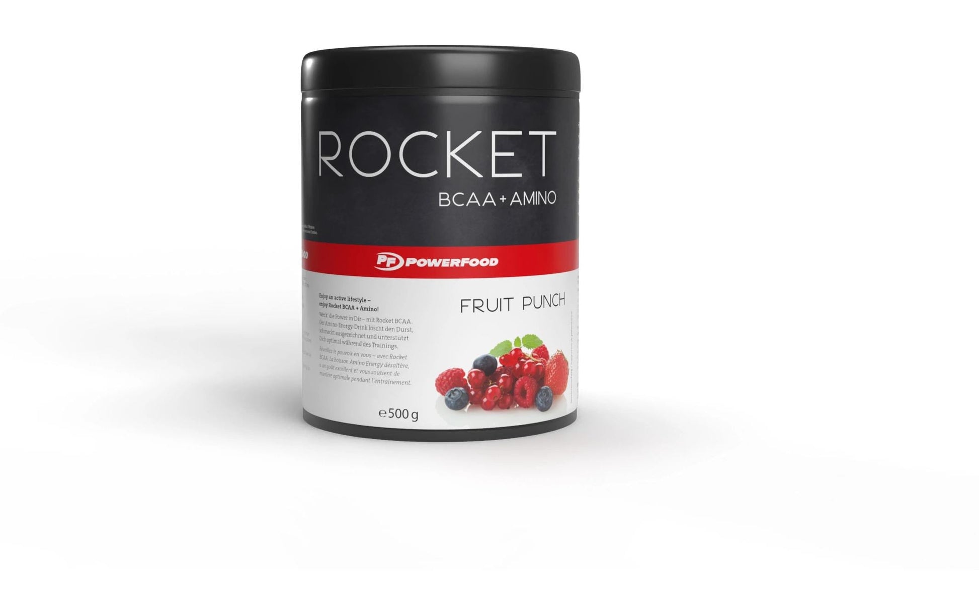 PowerFood Aminosäure-Pulver Fruchtpunsch – laktosefrei – 500 g