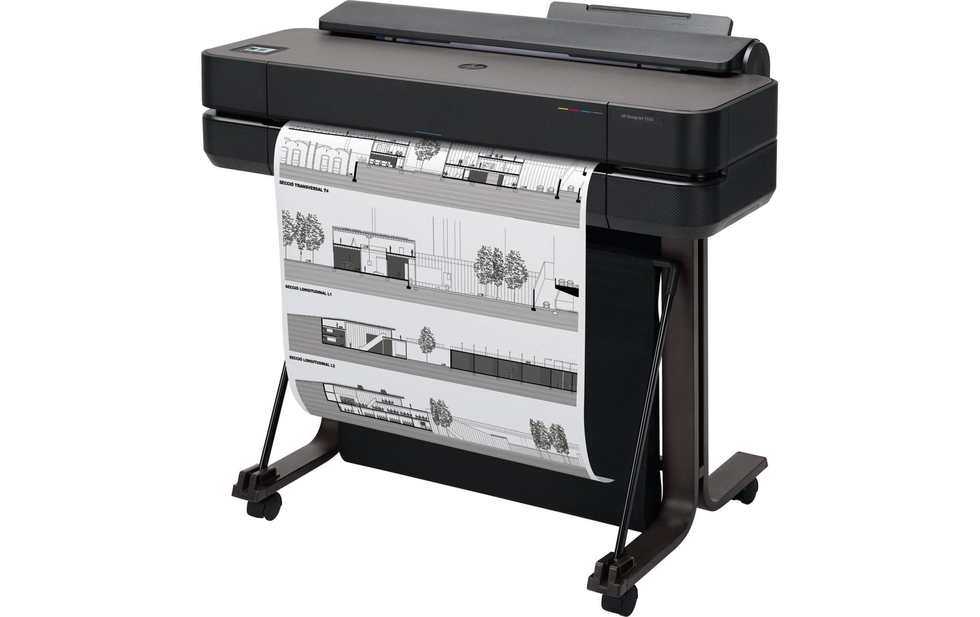 HP DesignJet T650 – Grossformatdrucker (Plotter), 24"
