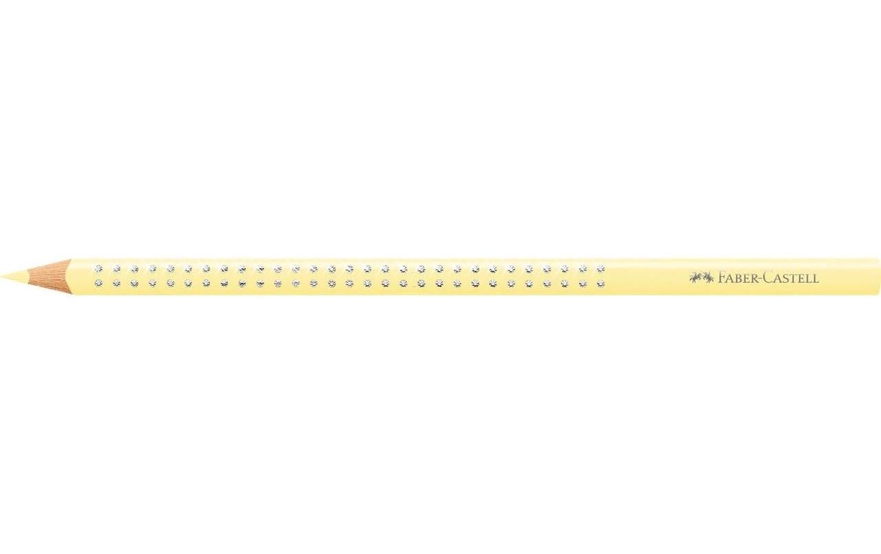 Faber-Castell Aquarellfarbstifte Grip Sparkle – 12 Farben, im Metalletui, Ø 3 mm, dreikantig, FSC