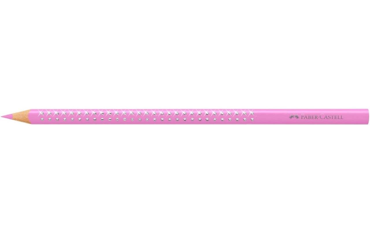 Faber-Castell Aquarellfarbstifte Grip Sparkle – 12 Farben, im Metalletui, Ø 3 mm, dreikantig, FSC