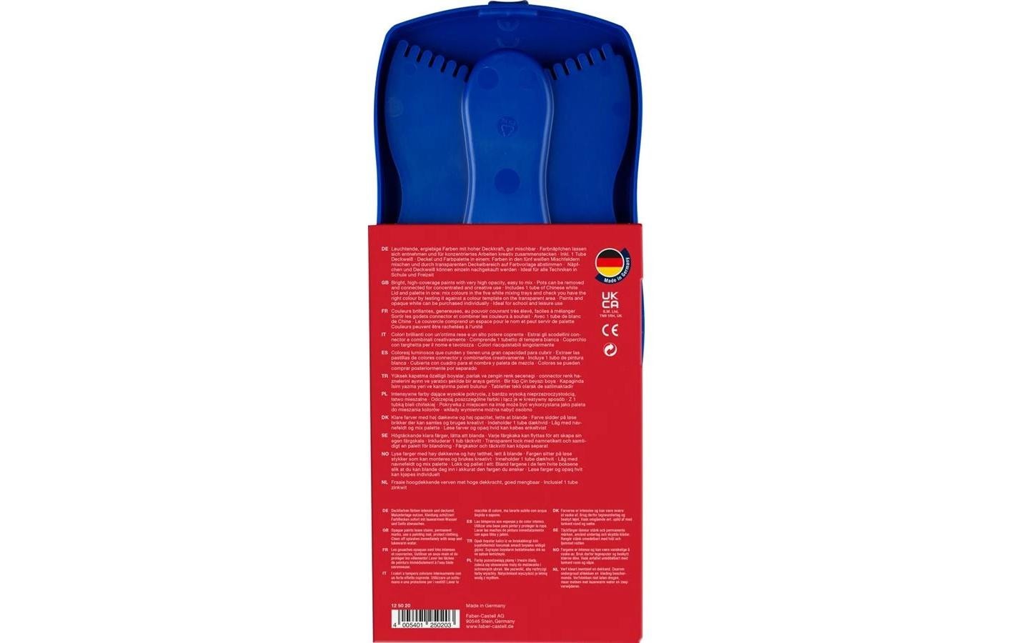 Faber-Castell Connector Aquarellkasten – Mehrfarbig – 24 Farben