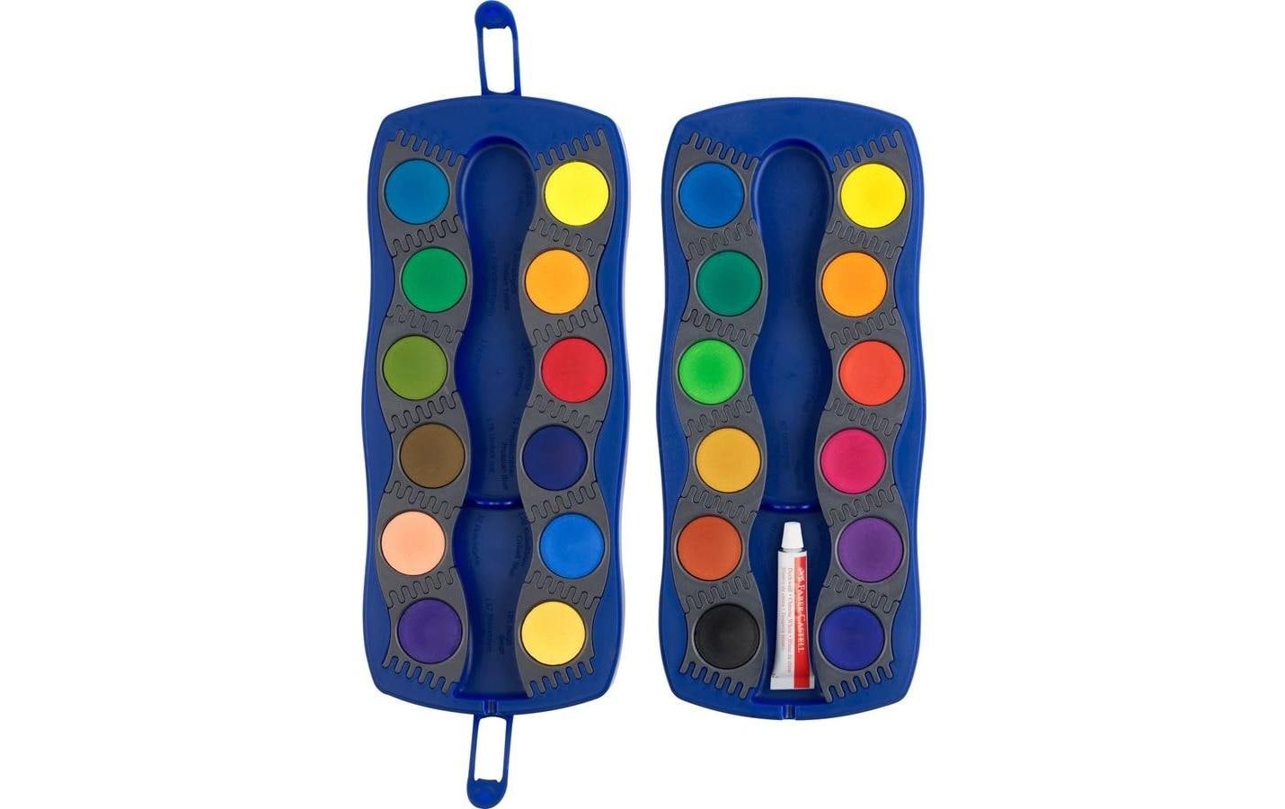 Faber-Castell Connector Aquarellkasten – Mehrfarbig – 24 Farben