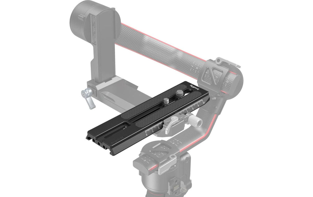 SmallRig Erweiterungsplatte 3031B – 168 × 49,5 × 12 mm, Aluminiumlegierung – für RS 2, Ronin-S, RS 3 und andere