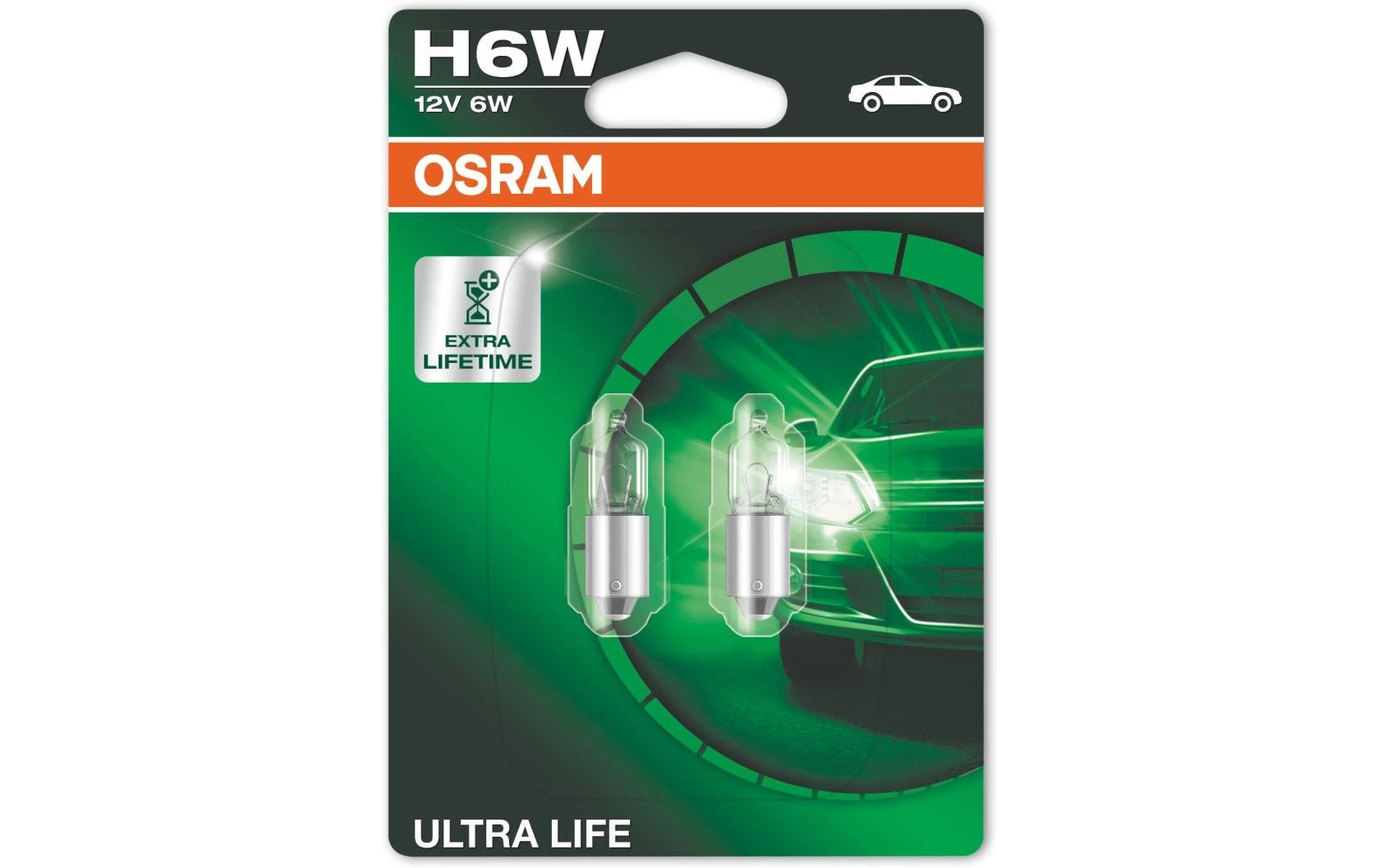 Osram Leuchtmittel BAX9s – 125 lm, 6 V – 10 Stk.