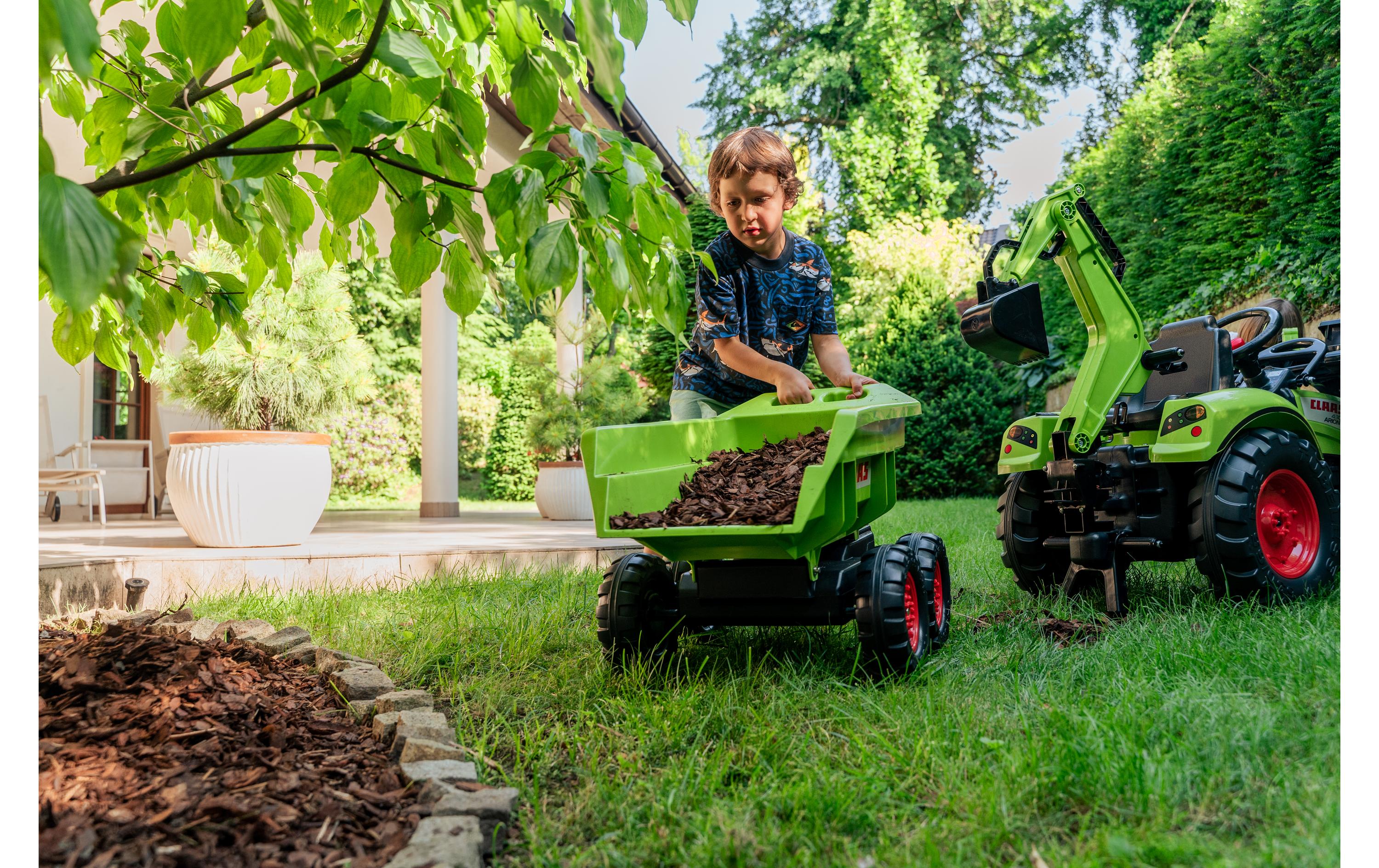 Falk Traktor mit Anhänger – max. 50 kg, 222,0 × 75,0 × 58,0 cm – ab 3 Jahren