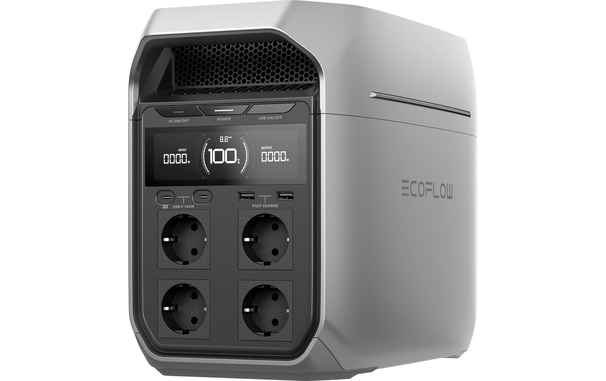 EcoFlow DELTA 3 Plus – Powerstation – 1'024 Wh, LiFePO4, CH-Version
