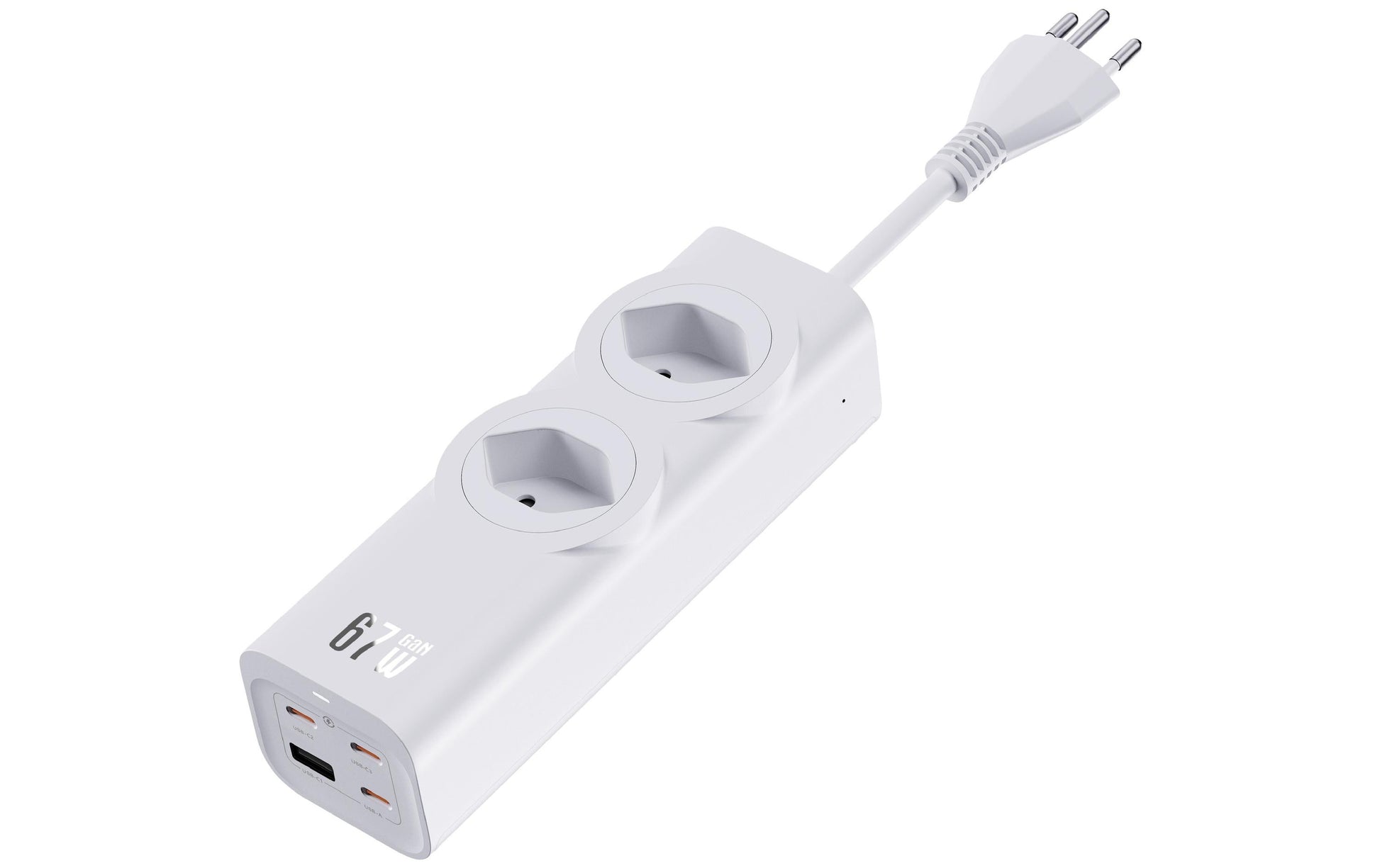 M. Schönenberger 24.21367WS Ladestation – 2300 W, 3× USB-C + 1× Micro-USB, PD, QC – für USB-Geräte