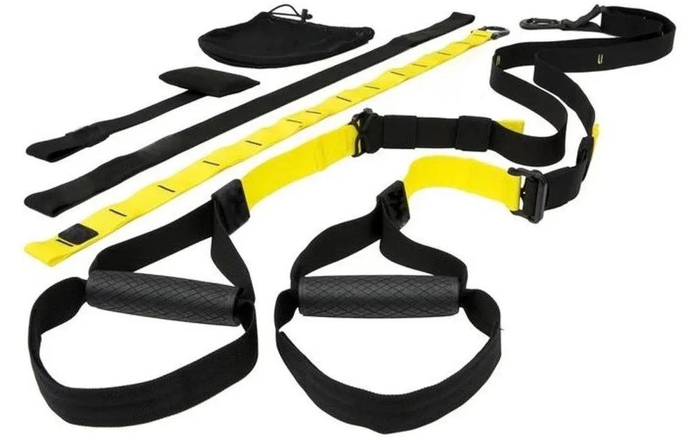 Fitcom Schlingentrainer, 270,0 cm × 4,0 cm, Gelb, Belastbar 160 kg