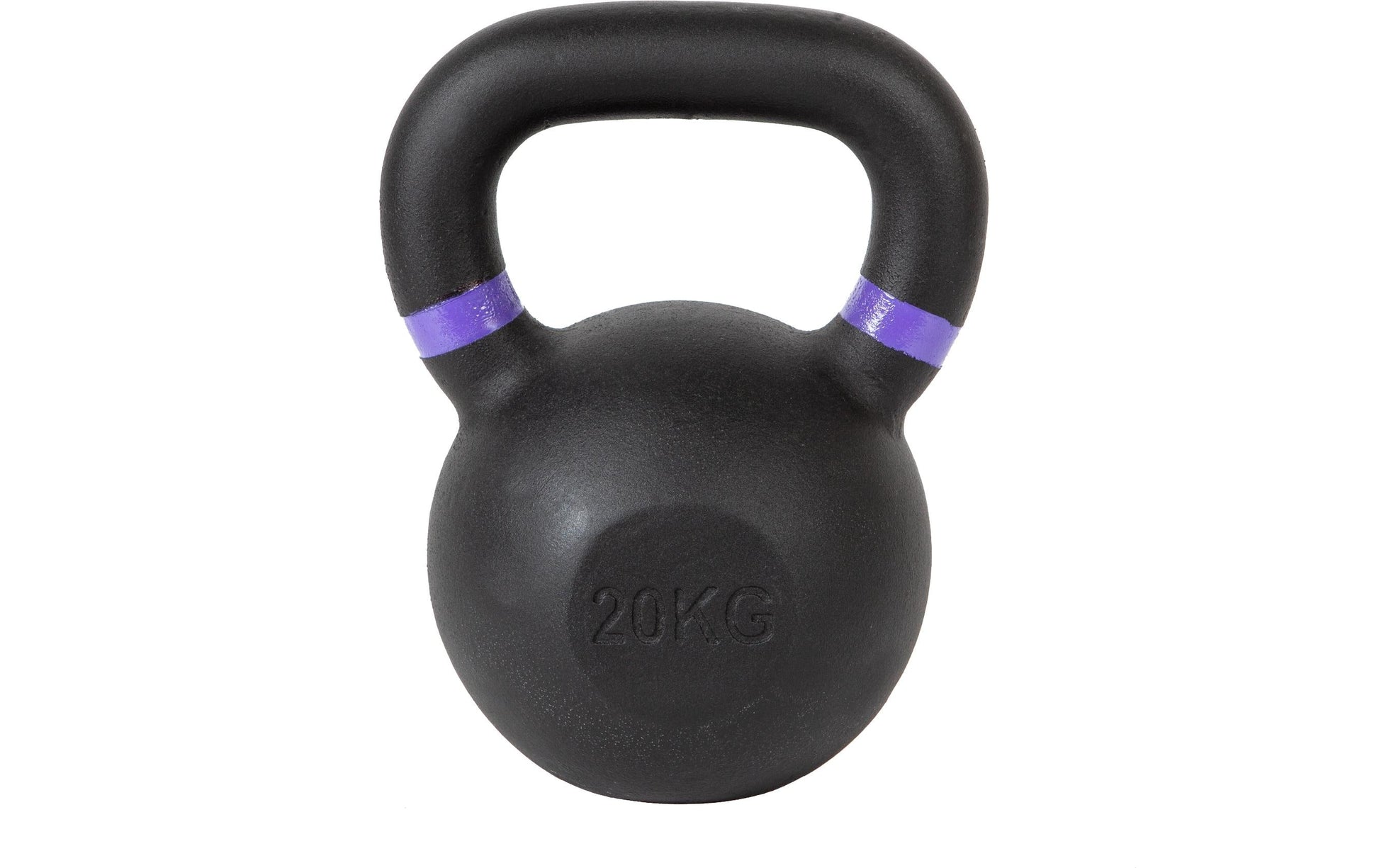 Fitcom Kettlebell, 20 kg, 20,5 cm×25,0 cm, Gusseisen, Schwarz