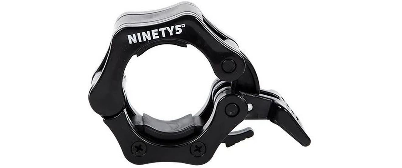 Fitcom Hantelverschluss Lock Jaw – Schwarz, Kunststoff – für 50 mm Hantelstange