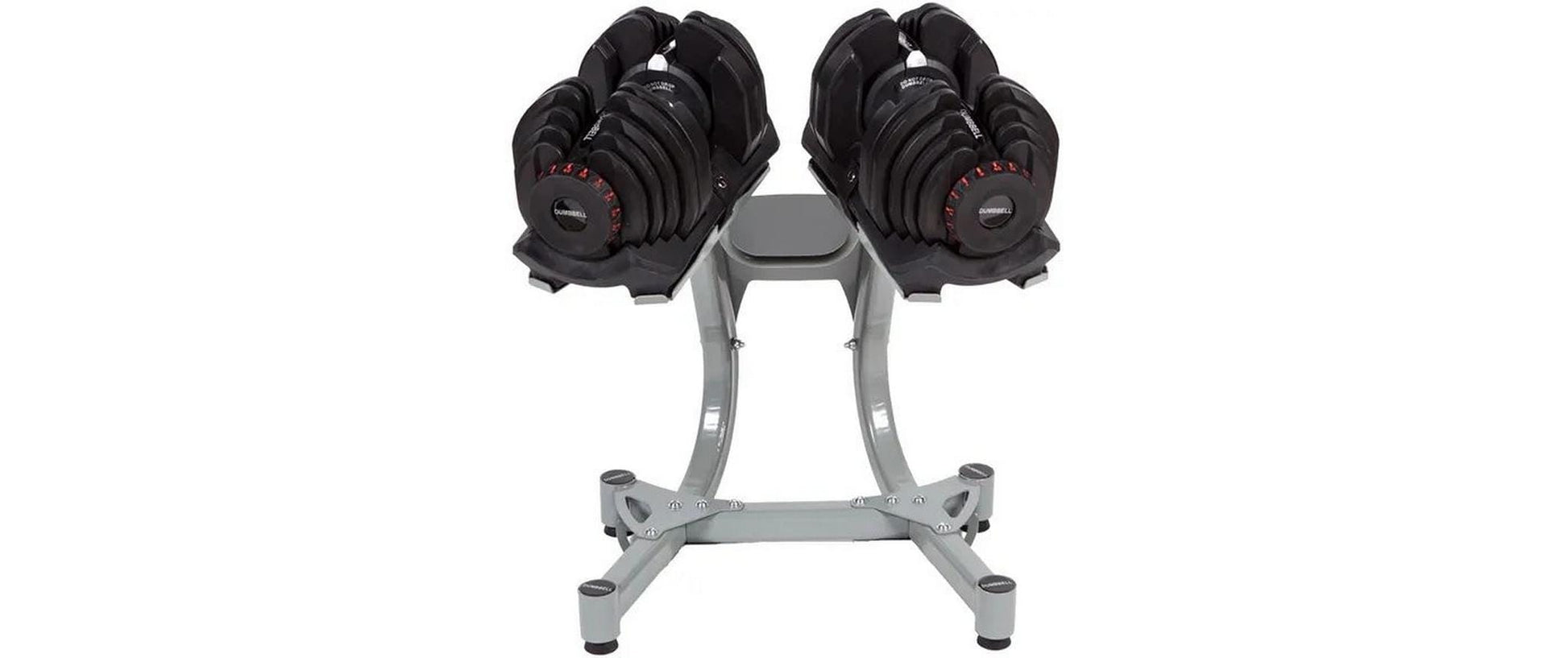 Fitcom Verstellbare Kurzhantel, 40 kg – Schwarz