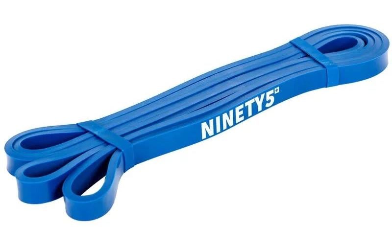 Fitcom Fitnessband-Set, 104 cm × 3 cm, Gummi, Mehrfarbig, 4 Widerstandsstufen (leicht–extra stark)