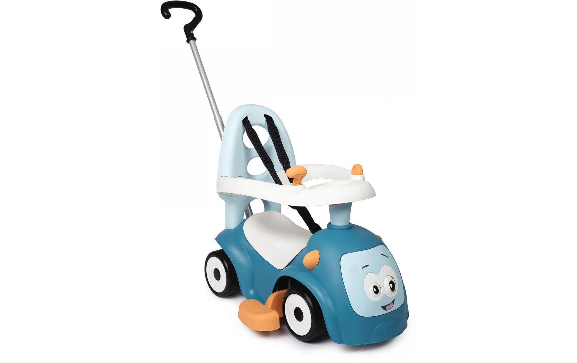 Smoby Maestro Rutschauto 3-in-1 – 61,0 × 44,0 × 55,0 cm – ab 0,5 J. – Kunststoff, blau