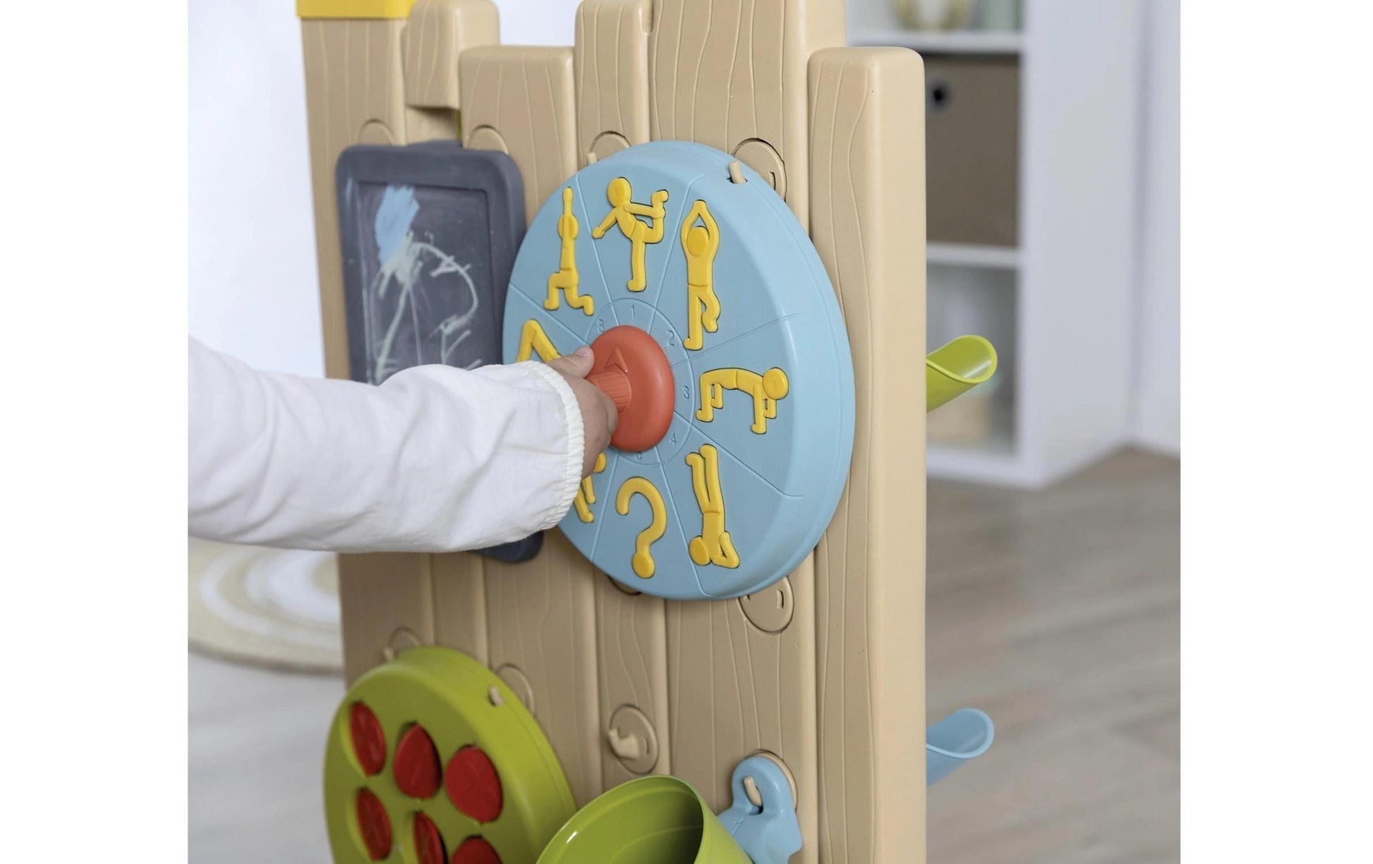 Smoby Life 6-in-1 Spielcenter – 48,2 × 88,5 × 42,8 cm – 1 Stück – ab 2 J. – mehrfarbig
