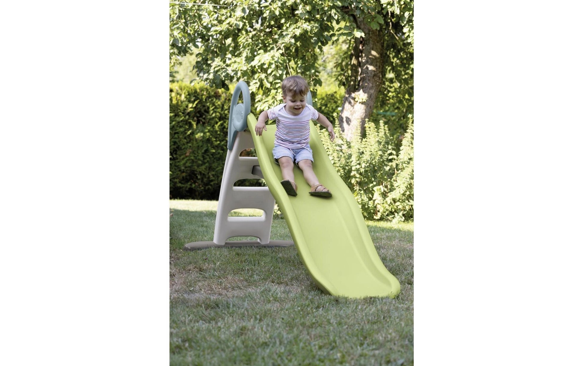Smoby Life Rutsche – 217 × 118,2 × 87,5 cm – mit Wasserschlauchanschluss, ab 2 J., bis 50 kg
