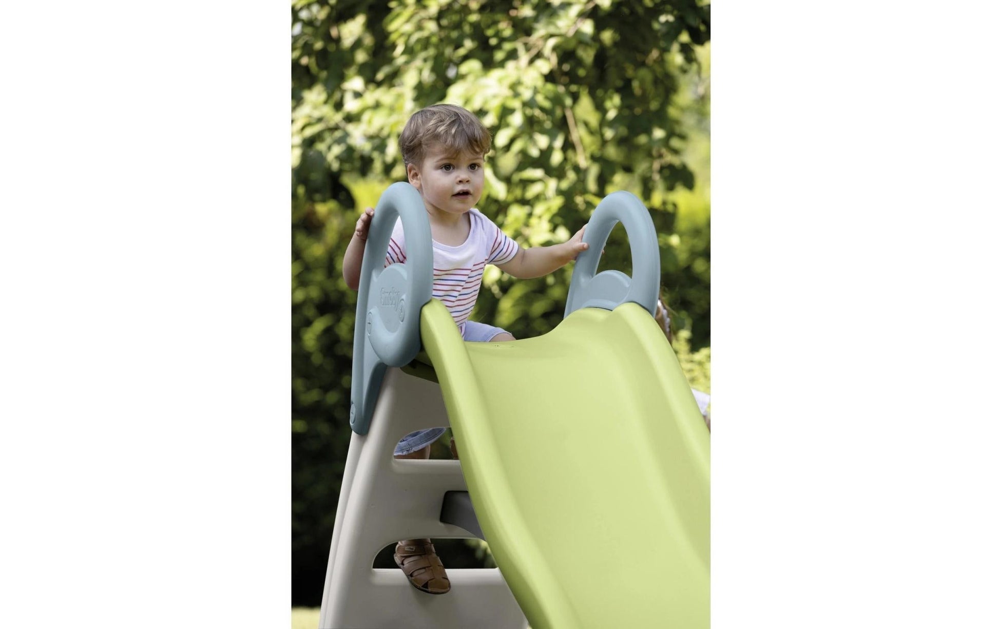 Smoby Life Rutsche – 217 × 118,2 × 87,5 cm – mit Wasserschlauchanschluss, ab 2 J., bis 50 kg