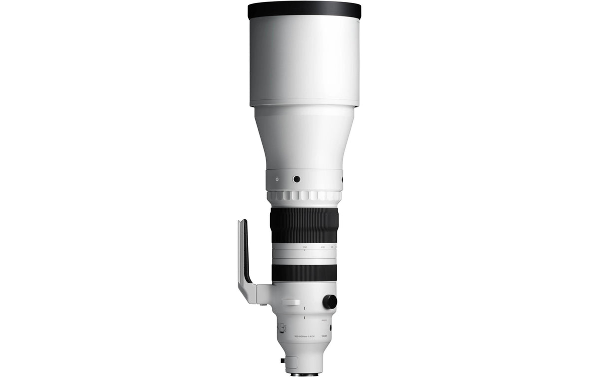 Sigma 300–600 mm f/4 DG OS – Tele-Objektiv – Sony E-Mount – Weiss