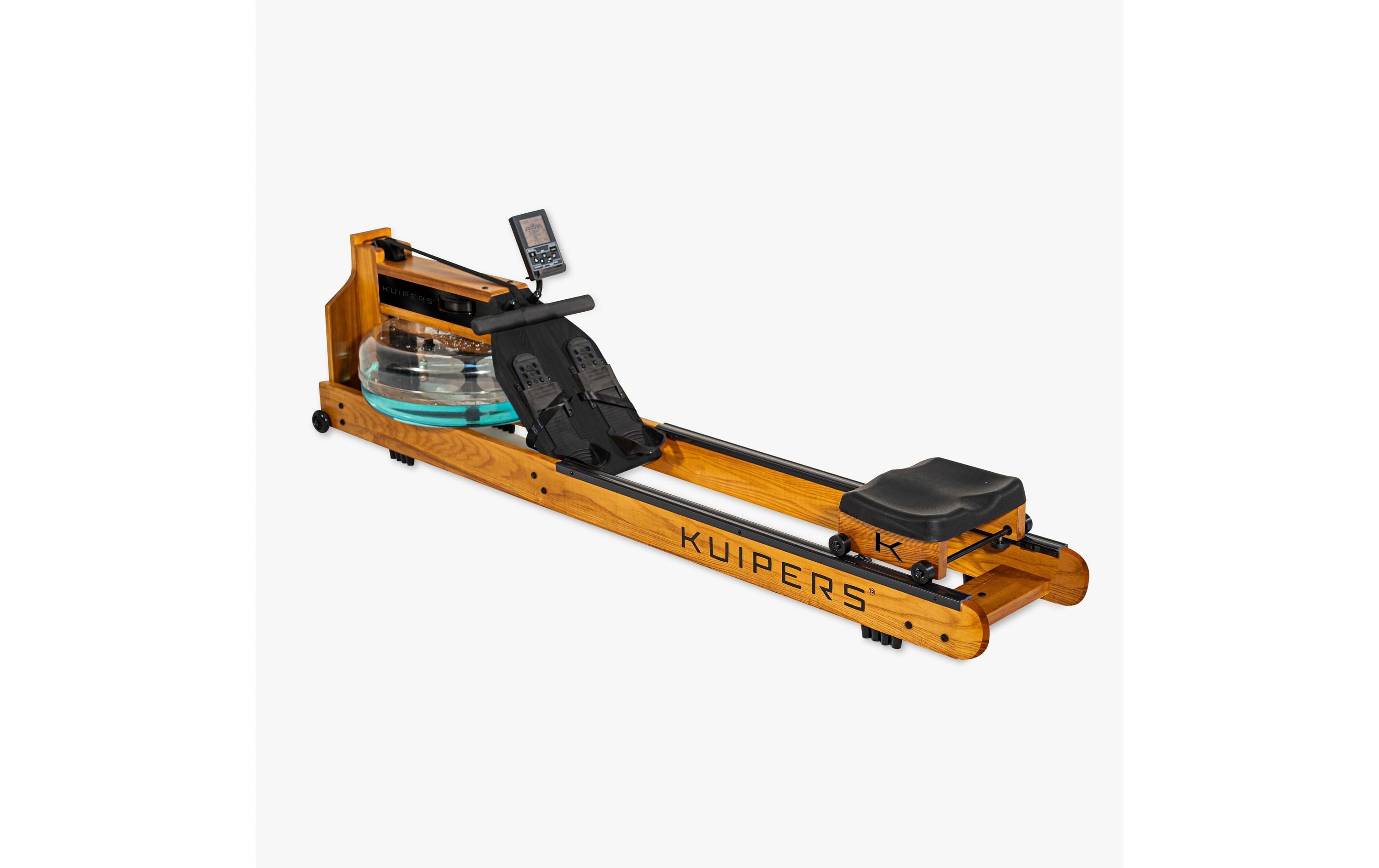 Kuipers fitness Kuipers – Rudergerät Aqua Rower, 210 × 56 × 53 cm, 160 kg – Esche