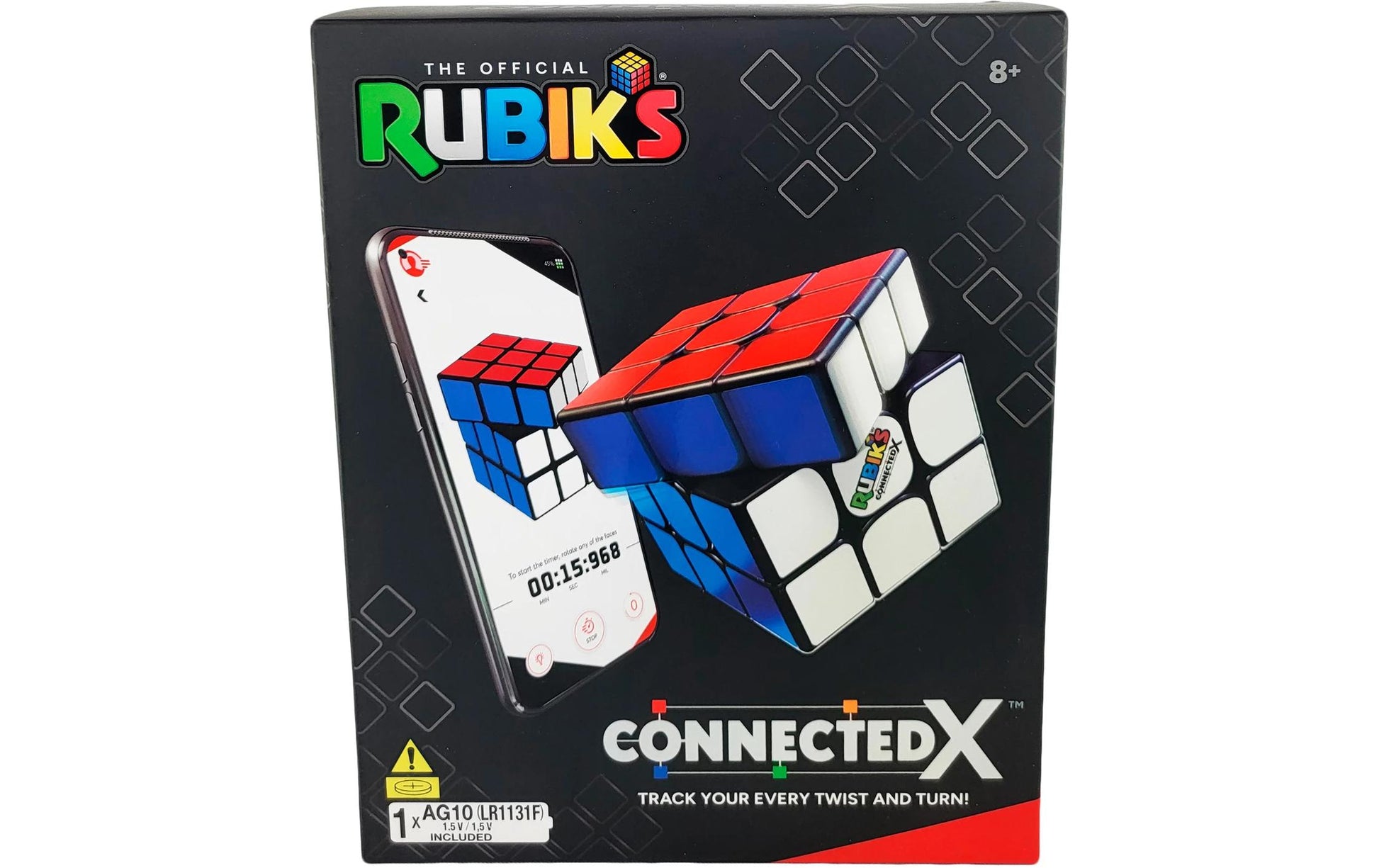 Spin Master Rubiks Connected X 3x3 3D Puzzle – ab 8 Jahren – mehrfarbig – CE