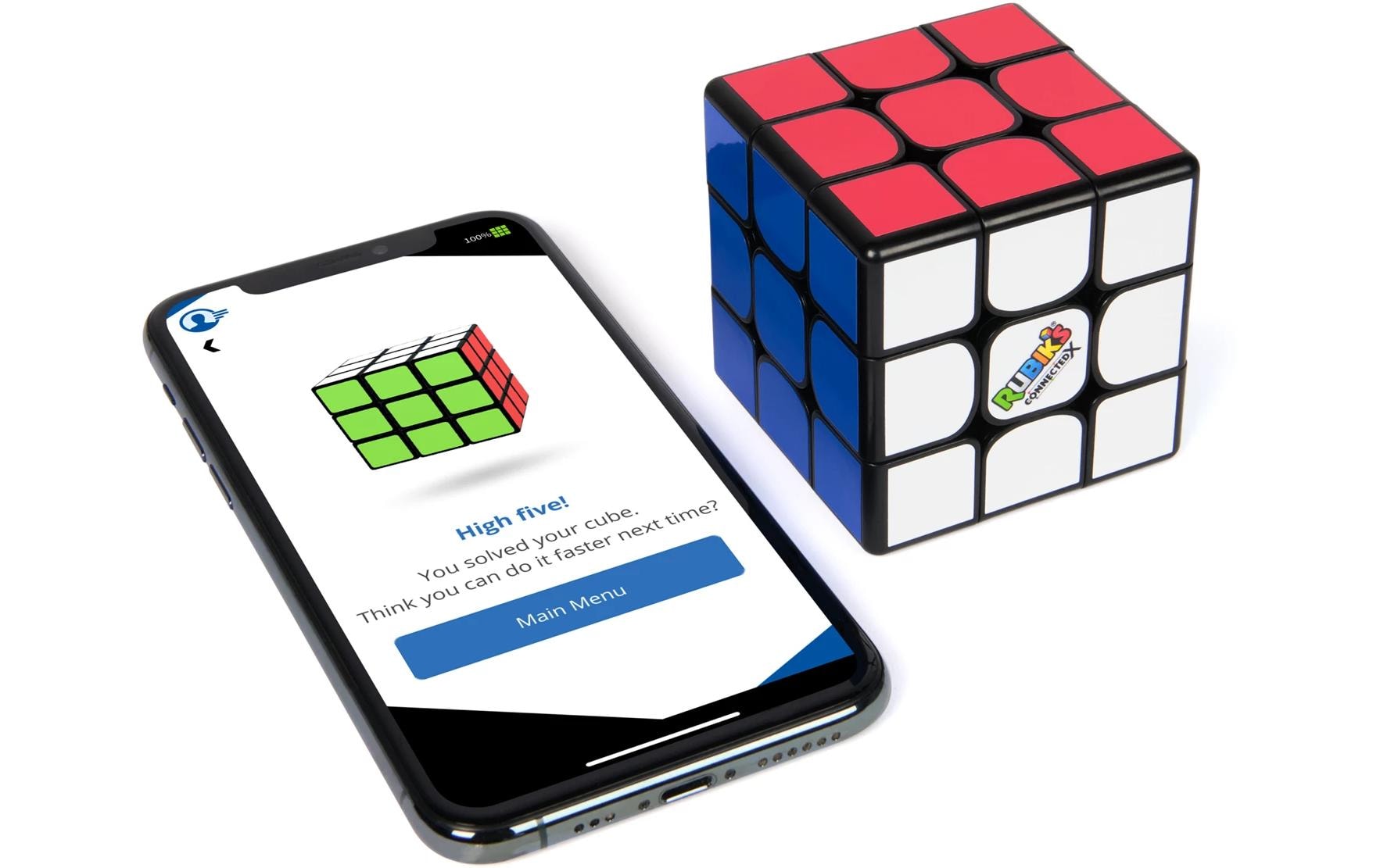 Spin Master Rubiks Connected X 3x3 3D Puzzle – ab 8 Jahren – mehrfarbig – CE