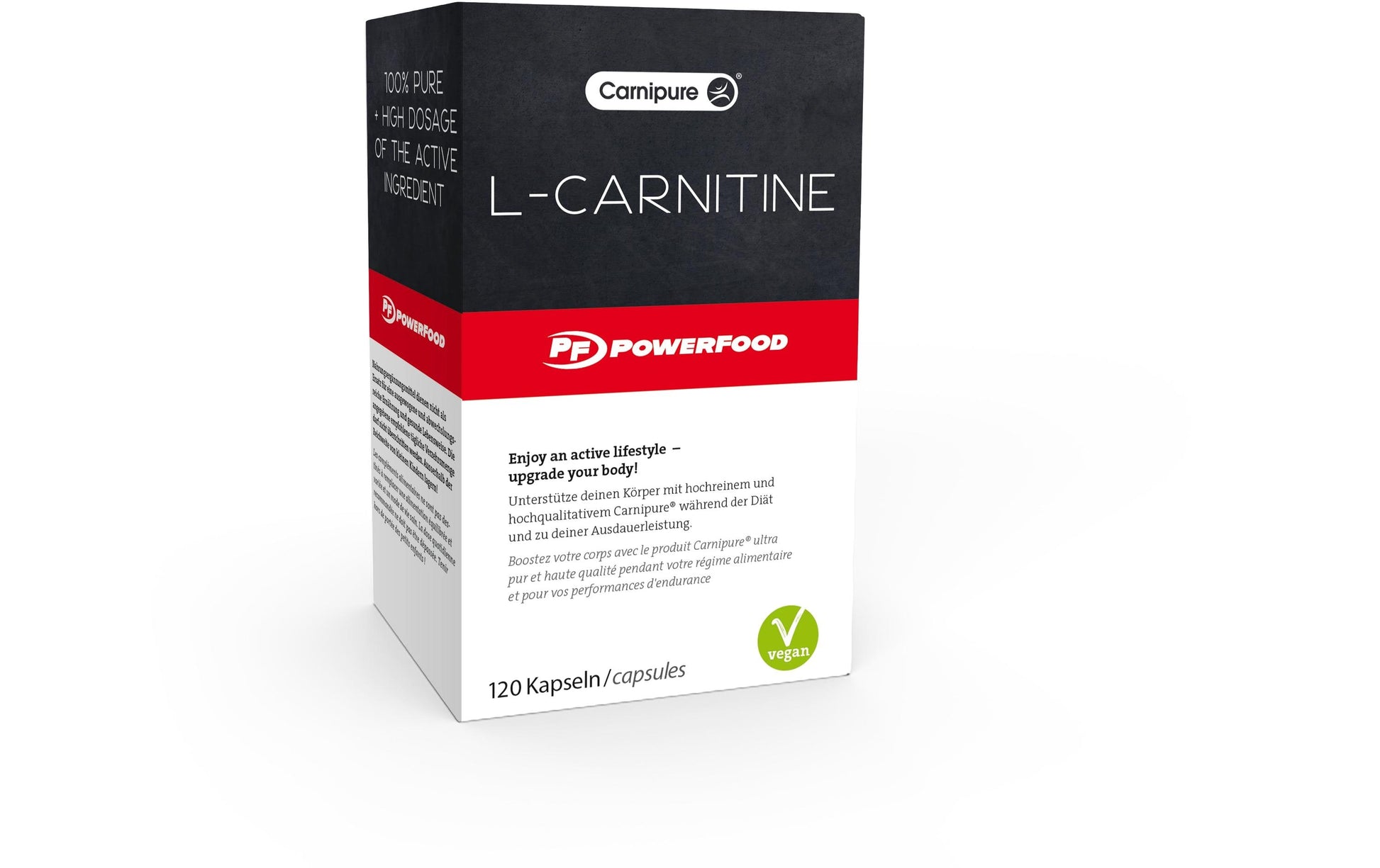 PowerFood L-Carnitin Kapseln – Neutral – 100 g