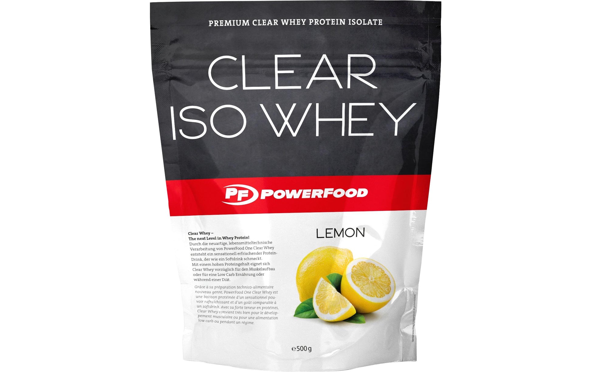 PowerFood Whey Protein Iso Zitrone