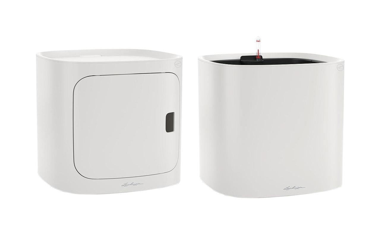 LECHUZA PILA Color Aufbewahrungsbox 28,5 l – Kunststoff – Hellgrau – 350 × 330 × 350 mm