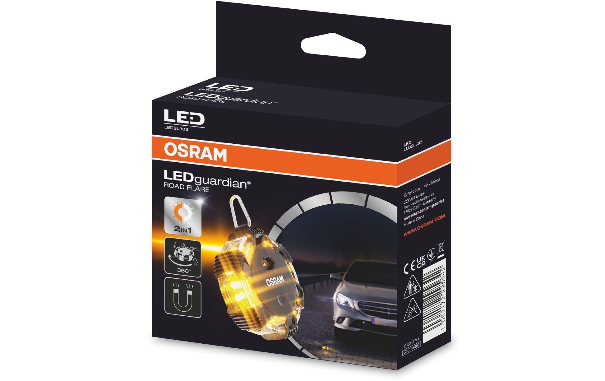 Osram Sicherheitslicht LEDguardian Road Flare – Warmweiss