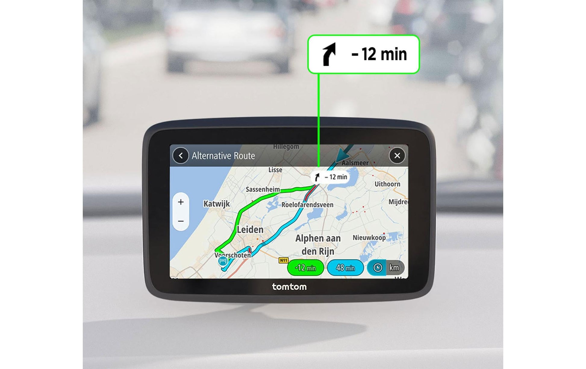 TomTom GO Classic 5 2. Generation – 5" Interaktives Display (Touch), Schwarz