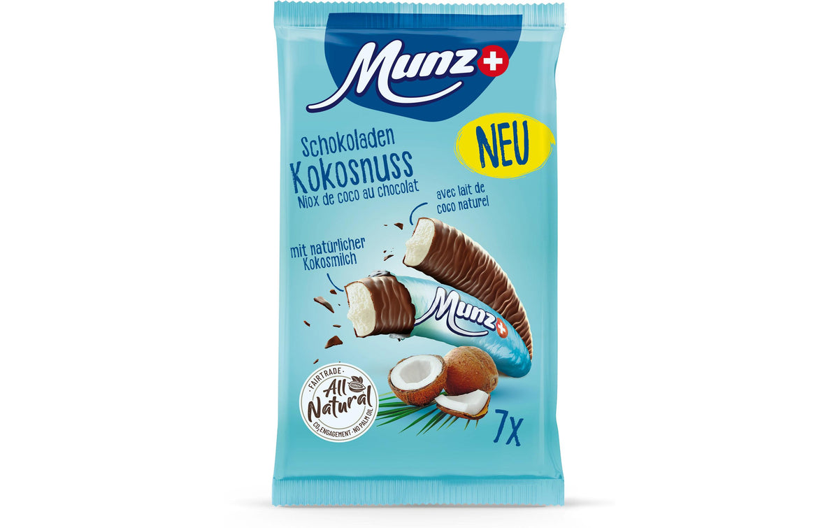 Munz Marshmallows – Kokos – 7 × 19 g