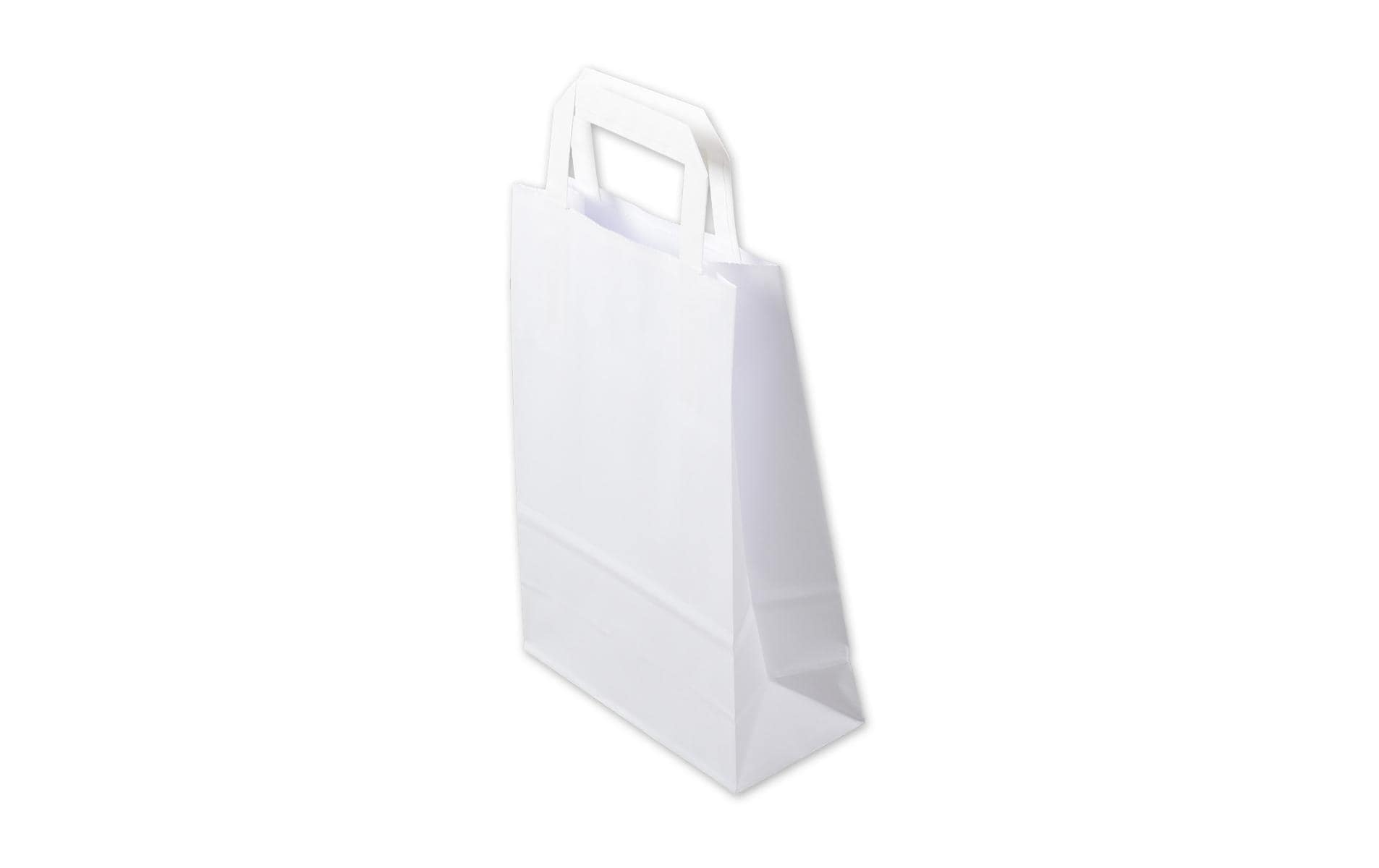 Elco Tragetasche, Weiss – 220 × 100 × 290 mm – 50 Stk.
