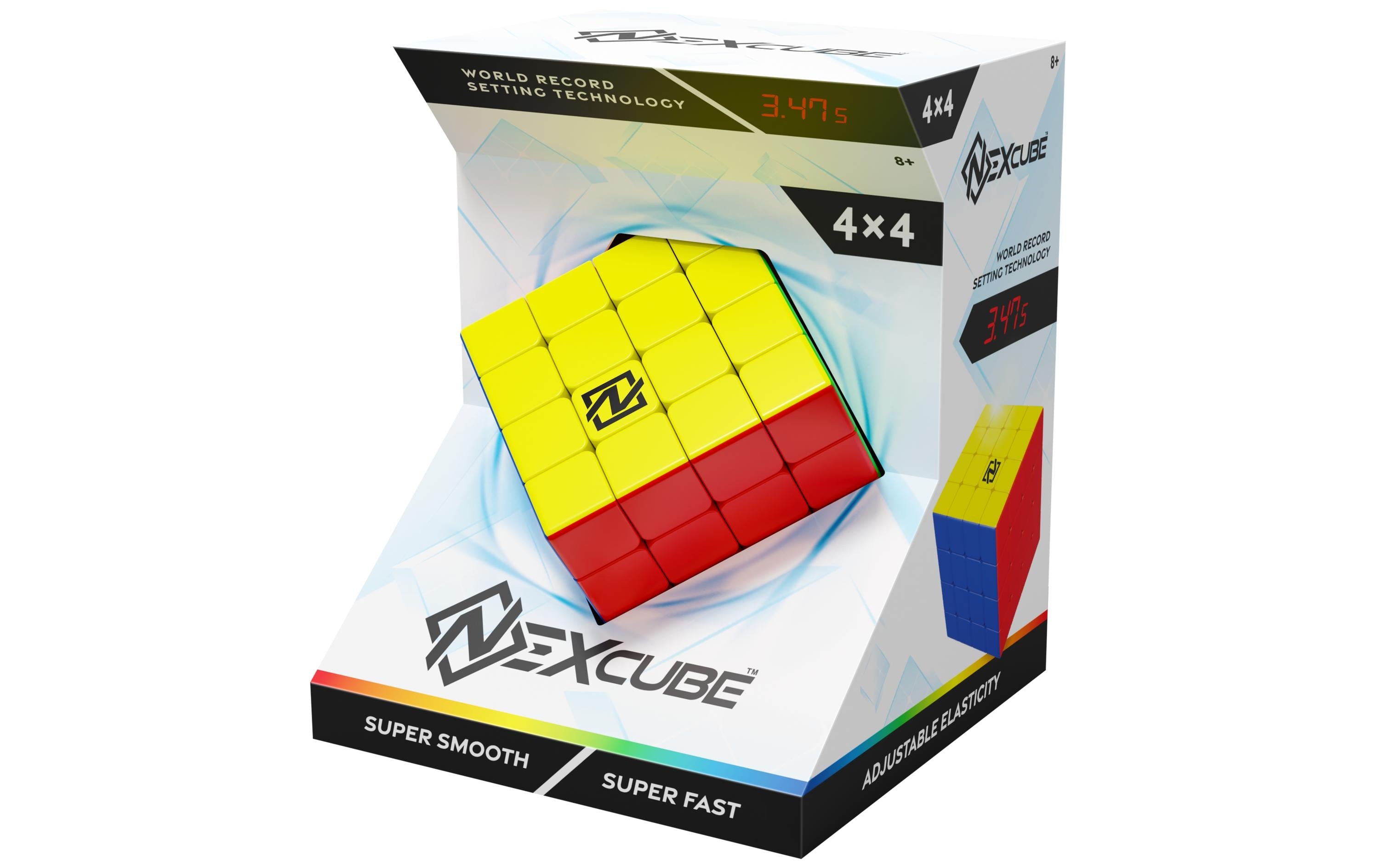 Sombo Magnetpuzzle Würfel NEXCUBE 4×4 – ab 8 Jahren