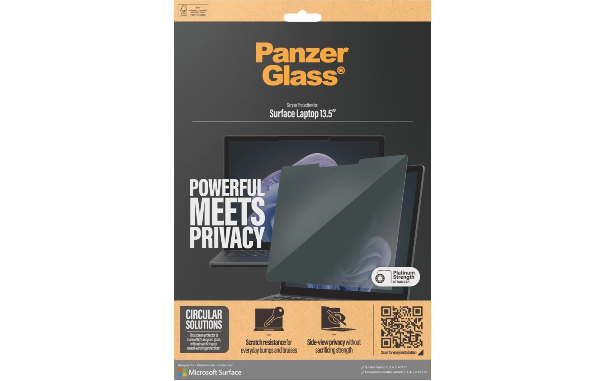 PanzerGlass Displayschutz für Surface Laptop 13,5 (Auswahl)