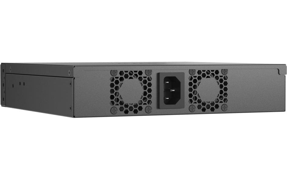QNAP QSW-M3216R-8S8T – Smart-Managed L2/L3 Switch – 8× 1/2,5/5/10G, 8× SFP+, 19", 1U