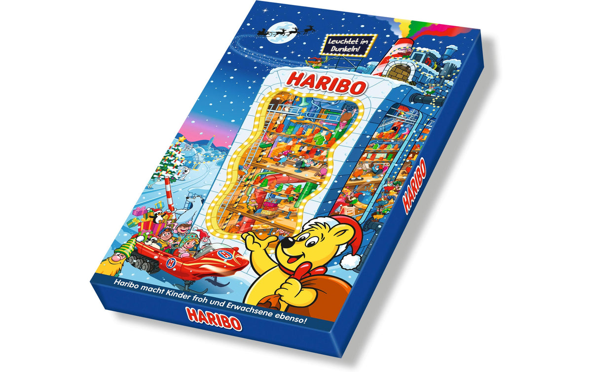 Haribo Adventskalender Gummibonbons & Fruchtgummi – Weihnachten – 300 g