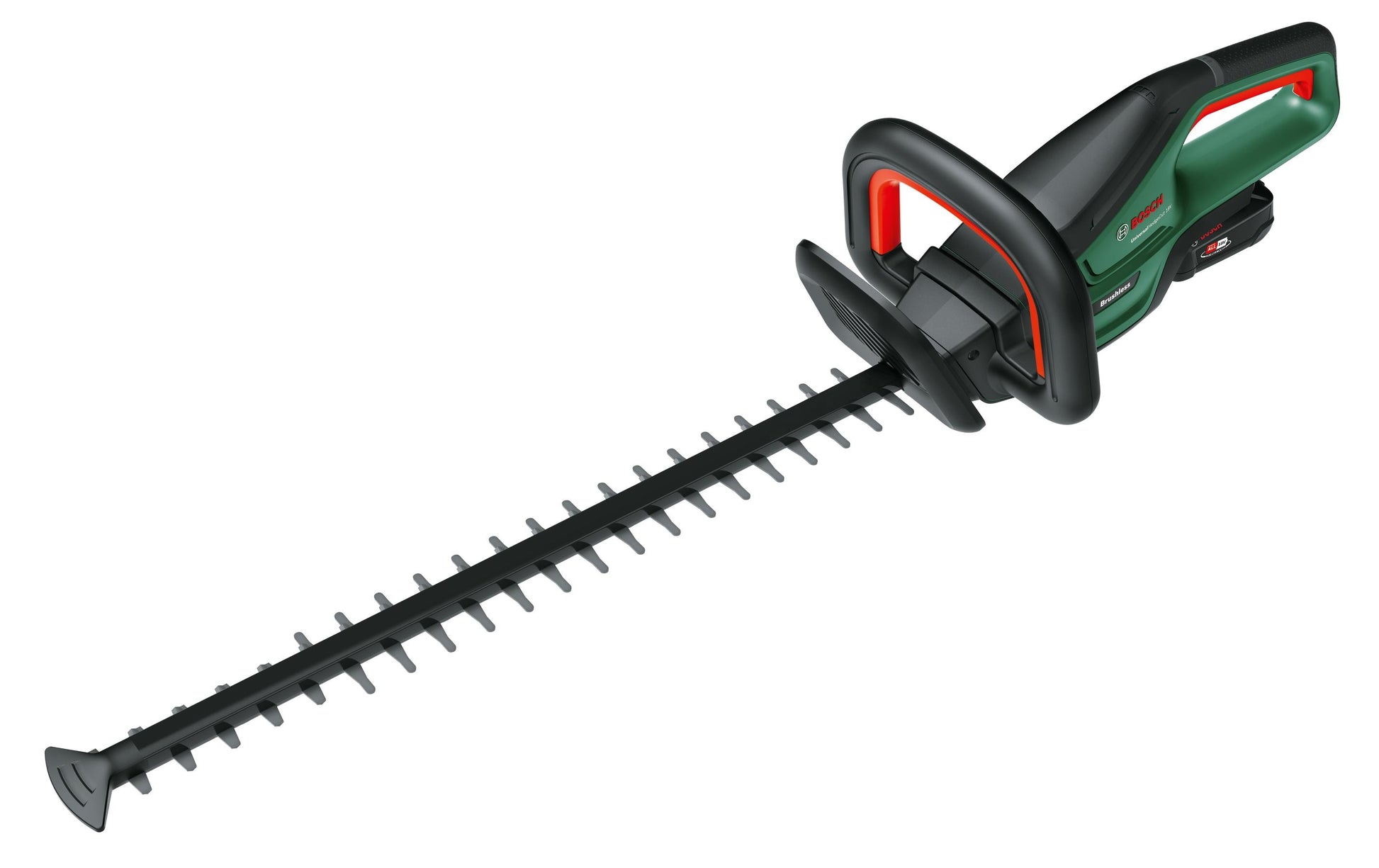 Bosch 18V-55 Akku-Heckenschere – 18 V – Schwertlänge 550 mm – 1×2,5 Ah & Ladegerät – POWER FOR ALL