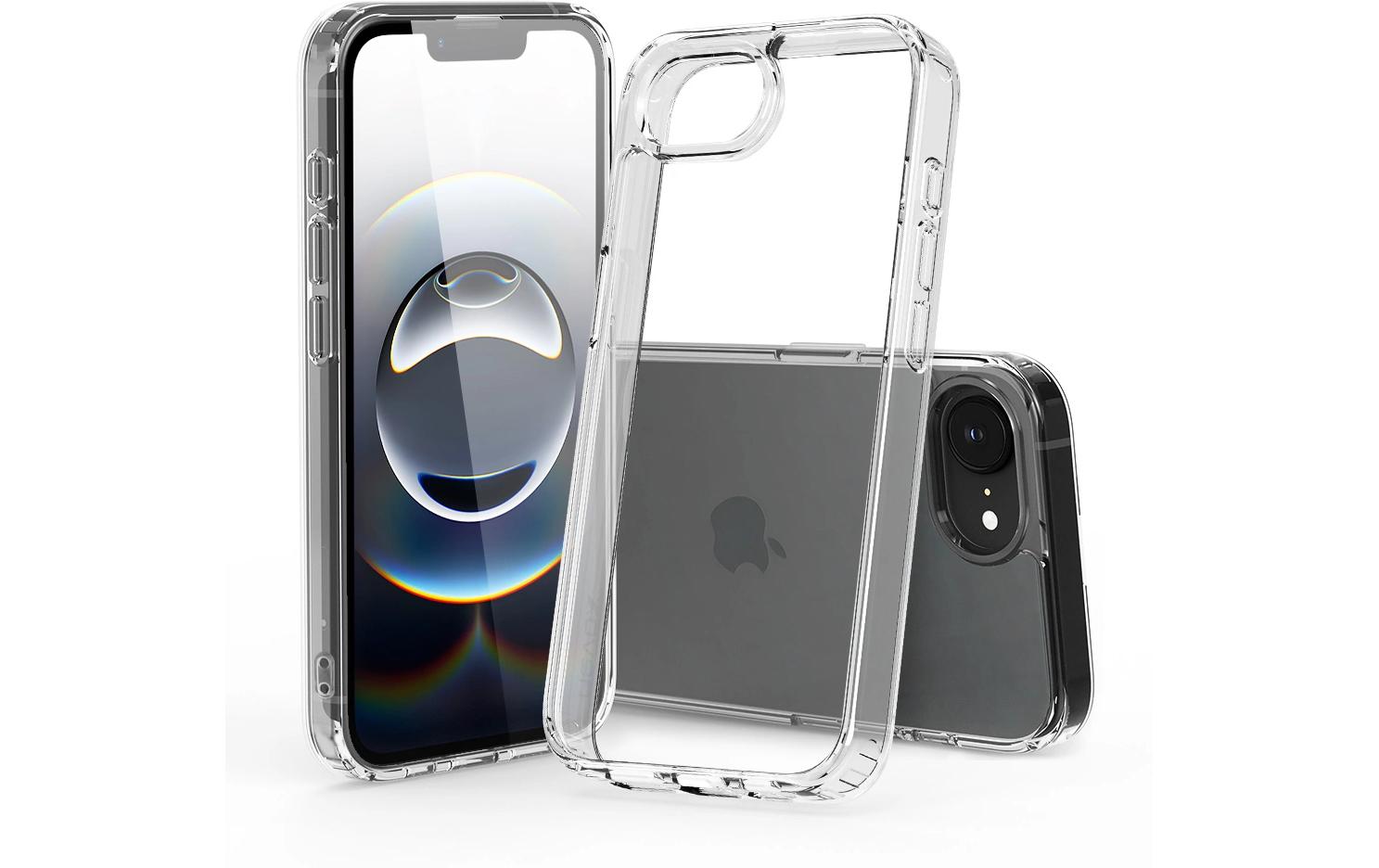 Nevox StyleShell SHOCKFlex – Rückcover – für Apple iPhone 16e, PC, transparent