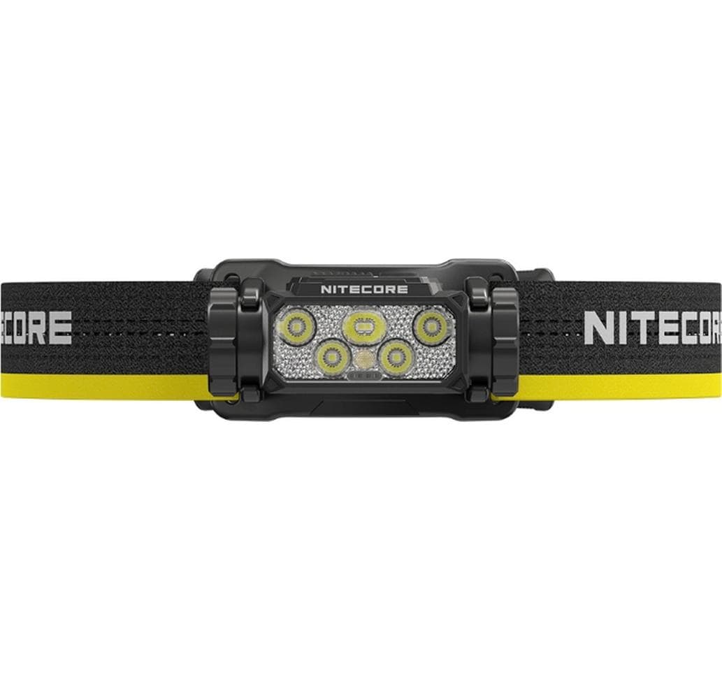 Nitecore Stirnlampe HC60 UHE – 1600 lm, 157 m, IP68, Laufzeit 200 h – Schwarz